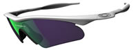 Oakley M Frame Hybrid Small Polished White / Jade Iridium (09-200) 
